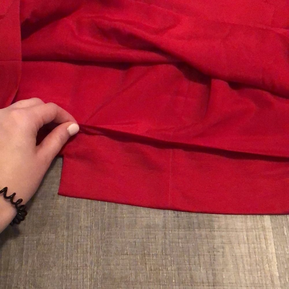 Finders Keepers Frame asymmetrical red mini dress - Picture 9 of 11